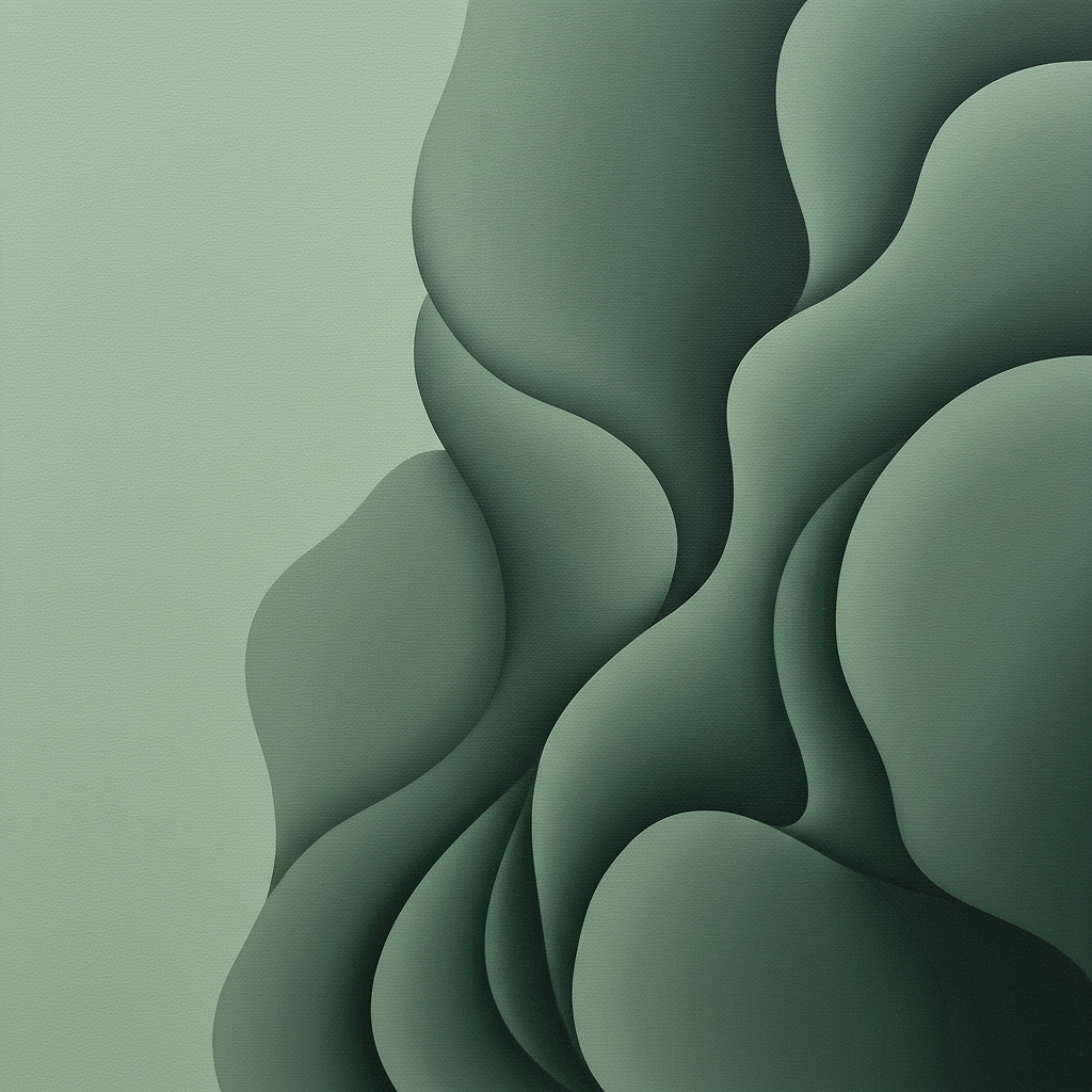 Dekorative abstrakte Form